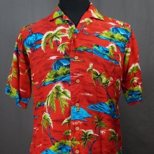 VTG 80's/90's Islander Short Sleeve Hawaiian Shirt